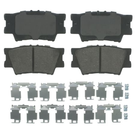 Wagner Brakes Ceramic Disc Pad Set, Zd1212 ZD1212